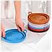 Stampo In Silicone Rotondo Pieghevole Per Friggitrice Ad Aria Brown 19 Cm - Foto miniatura 3