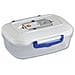 ACO1093 recipiente per cibo Rettangolare Scatola 1 L Trasparente, Bianco 1 pz - Foto miniatura 1