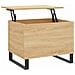 Tavolino Salotto Rovere Sonoma 60x44,5x45 Cm Legno Multistrato - Foto miniatura 2