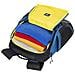 5225 zaino Zaino casual Nero, Blu Nylon - Foto miniatura 4