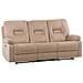 3 Posti Bergen Velluto Beige Sabbia Con Porta Usb - Foto miniatura 5