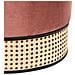 Pouf Yankton Velluto Rosa - Foto miniatura 4
