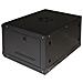 Armadio Rack 19'' 6u Serie Light Colore Nero Con Porta Vetro (axpxl) 300x400x530mm Ripiano Incluso - Foto miniatura 4