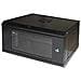 Armadio Rack 19'' 6u Serie Light Colore Nero Con Porta Vetro (axpxl) 300x400x530mm Ripiano Incluso - Foto miniatura 1