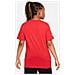 T-Shirt Team Club 20 Cz0909-657 Bambino Taglia Xs Colore Rosso - Foto miniatura 4