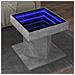 Tavolino Salotto Con Led Grigio Cemento 50x50x45 Cm Multistrato - Foto miniatura 1