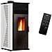 Stufa A Pellet Ermetica Anita 12 Kw Bianco - Foto miniatura 4