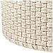 Pouf Mithi Beige Chiaro 70 Cm 70 Cm 30 Cm - Foto miniatura 4