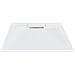 Piatto Doccia Azzurro 80 X 80 X 3 Cm Bianco - Foto miniatura 4