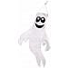 Fantasma Pendente Da Giardino Per Halloween, 109 Cm, Bianco - Decorazione Spettacolare! - Foto miniatura 1