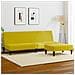 Set di Divani 2 pz Giallo in Velluto - Foto miniatura 2