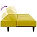 Set di Divani 2 pz Giallo in Velluto - Foto miniatura 6
