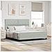 Rete letto  in Grigio chiaro - 180x200 cm in Velluto - Foto miniatura 2