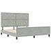 Rete letto  in Grigio chiaro - 180x200 cm in Velluto - Foto miniatura 6