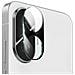 Protezione Fotocamera In Vetro Temperato Per Iphone 16 Doppia Lente, Trasparente - Foto miniatura 1