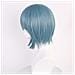 Parrucca Cosplay Blu - Stile Miki Sayaka - Foto miniatura 2
