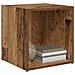 Mobile TV 2 pcs Marrone 37 x 35 x 37 cm Legno multistrato - Foto miniatura 3