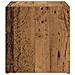 Mobile TV 2 pcs Marrone 37 x 35 x 37 cm Legno multistrato - Foto miniatura 7