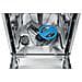 Electrolux Lavastoviglie Incasso 45 Cm - Int. Totale 10 Coperti Classe C 44 Dba EES63400L MADE IN EUROPE, A scomparsa totale, Compatta (45 cm), Nero, Touch, Pieghevole, Cassetto - Foto miniatura 13