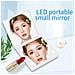 Specchio Led Per Trucco - Pieghevole Con 6 Luci White - Foto miniatura 2