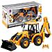 Auto telecomandata RC Escavatore JCB Veicolo Metallo Giallo - Foto miniatura 1