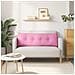 Cuscino per Schiena Rosa 140 x 24 x 50 cm Tessuto - Foto miniatura 4