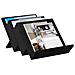 Scaffale per riviste Rovere Nero 53 x 40 x 28.5 cm - Foto miniatura 3