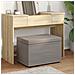 Pouf Talpa 61 x 41 x 40 cm Tessuto e Legno Ingegnerizzato - Foto miniatura 2