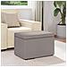 Pouf Talpa 61 x 41 x 40 cm Tessuto e Legno Ingegnerizzato - Foto miniatura 3