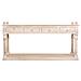 Mueble De Entrada In Legno Finitura Artigianale 196x46x97h Cm - Foto miniatura 2