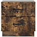 Armadio da Notte con cassetto Rovere Fumo 43 x 34,5 x 44,5 cm - Foto miniatura 4
