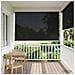 Tenda a Rullo Esterno Blocco UV 90% Nero 140 x 140 cm HDPE - Foto miniatura 3