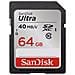 Ultra, 64 GB, Secure Digital Extended Capacity (SDXC) , 30 MB / s, Nero, Resistente al gelo, Resitente al caldo, Resistente agli urti, Resistente all'acqua, X-ray-proof, -25 - 85 °C - Foto miniatura 1