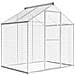 Voliera da Giardino in Alluminio 178x122x194 cm - Foto miniatura 1