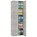 Armadio da Ufficio Grigio Cemento 60x32x190cm Legno Multistrato - Foto miniatura 3
