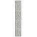 Armadio da Ufficio Grigio Cemento 60x32x190cm Legno Multistrato - Foto miniatura 6