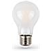 V-tac Vt-2047 Lampadina Led Bulbo 7w Filamento Vetro Smerigliato E27 A60 Bianco Caldo 2700k - Sku 71811 - Foto miniatura 1