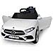 Auto Elettrica Per Bambini Mercedes Cls 350 Amg Bianca Con Telecomando 12v Ing Mp3, Usb E Led - Foto miniatura 3