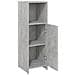Mobile da Bagno Grigio Cemento 30x30x95 cm in Legno Multistrato - Foto miniatura 4