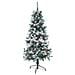 Albero Di Natale Sestriere Innevato, 180 Cm Bianco - Foto miniatura 2