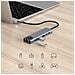 Adattatore Multiporta Usb-c Usb-a, Usb-c, Hdmi, Rj45 Grey - Foto miniatura 3