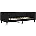 Divano Letto Con Materasso Nero 90x190 Cm In Velluto - Foto miniatura 8