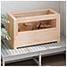 Gabbia Per Criceti 60x30x35 Cm In Legno Massello Di Abete - Foto miniatura 2