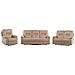 Set Da Soggiorno A 6 Posti Velluto Beige Bergen - Foto miniatura 2