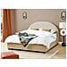 Letto Matrimoniale Contenitore Tessuto Beige 160 X 200 Cm Vaucluse - Foto miniatura 1