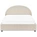 Letto Matrimoniale Contenitore Tessuto Beige 160 X 200 Cm Vaucluse - Foto miniatura 6
