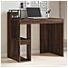 Scrivania Rovere Marrone 103,5x56,5x94 Cm In Legno Multistrato - Foto miniatura 1