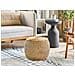 Pouf Haiphong Alghe Marine Beige - Foto miniatura 1