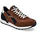 Causal Sneakers Pelle Scarpe Uomo Marrone Eu 42, U0302-24 - Foto miniatura 1