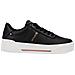 Leisure Trainers Black Sneakers Pelle Scarpe Donna Nero Eu 36, W0702-00 - Foto miniatura 2
